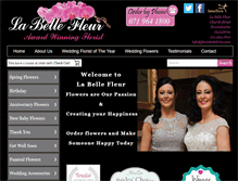 Tablet Screenshot of floristinleitrim.com